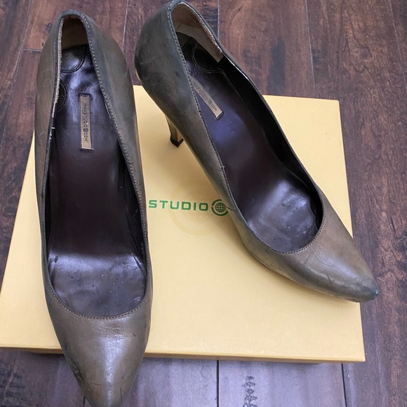 Maxstudio leather heels, pumps 👠 - Picture 4 of 5